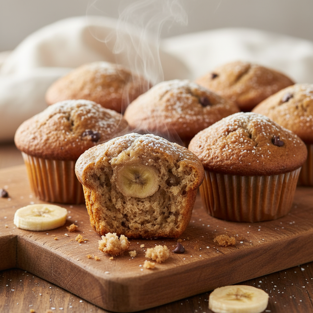 9f9e7c157_generated_c4fa2b66 Banana Muffin - Image 1